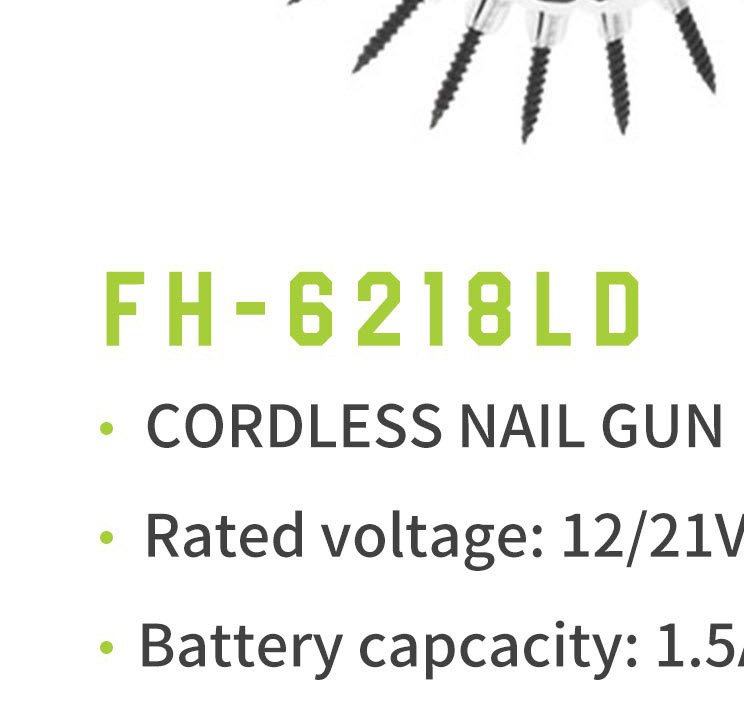 Cordless Nail Gun FH-6218LD Application / detail image 3