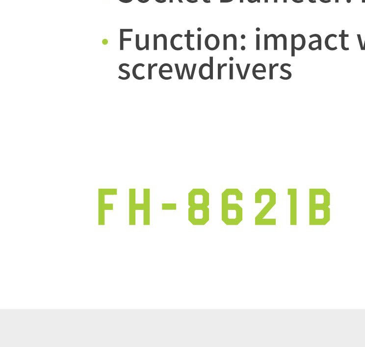 21V 600 N.m Brushless Impact Wrench FH-8621B Application / detail image 2