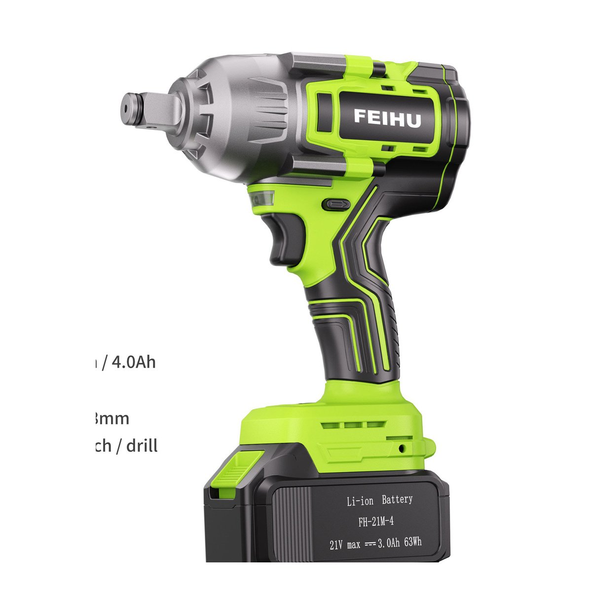 21V 600 N.m Brushless Impact Wrench FH-8621B