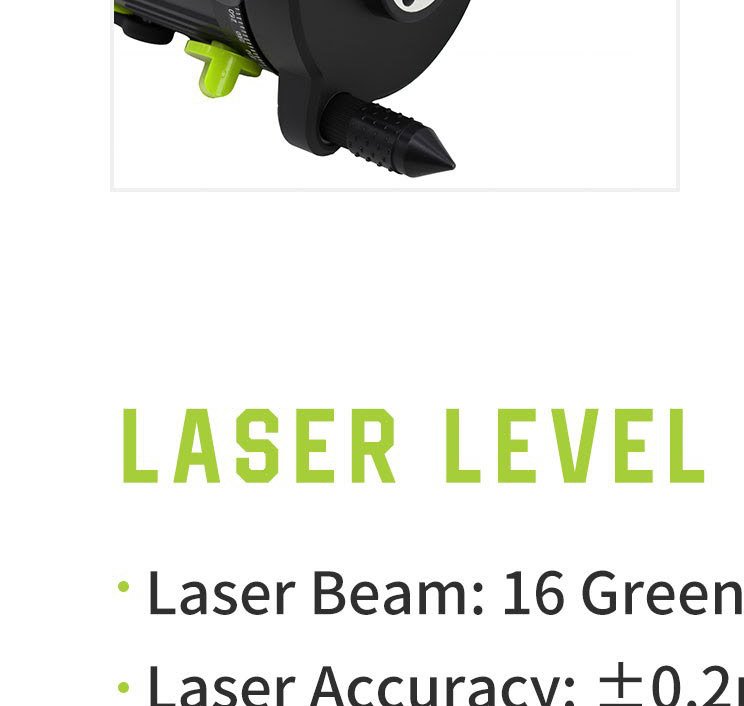 21V 16-Line Green Laser Level 532nm FH-LASER-LEVEL-02 Application / detail image 3
