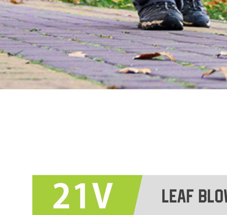 21V Cordless Leaf Blower FH-LB213W Application / detail image 2