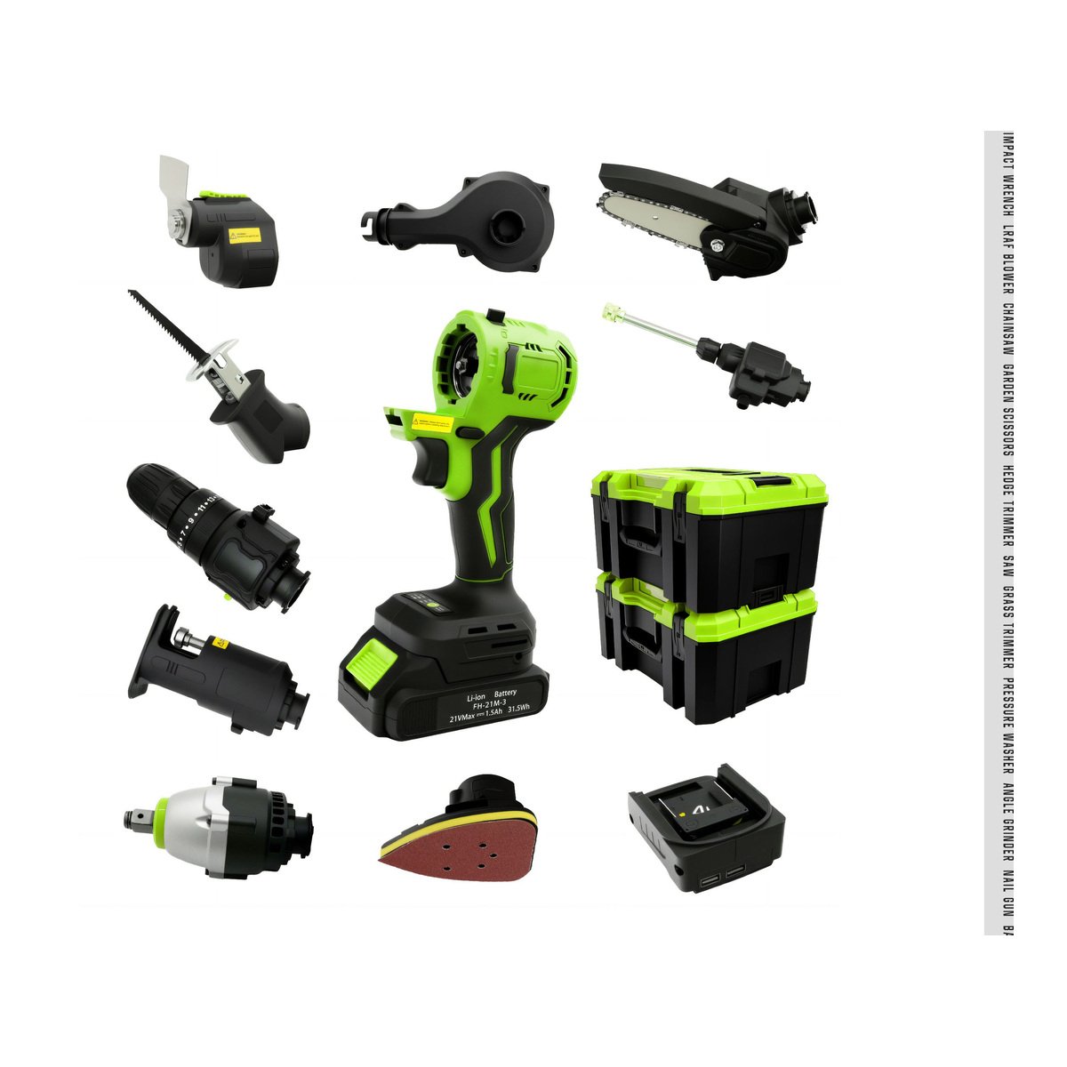 Cordless Tool Combination 2 FH-TOOL-COMBINATION-2