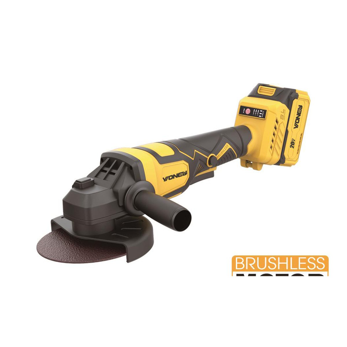 Cordless Angle Grinder NL-BAG-125S