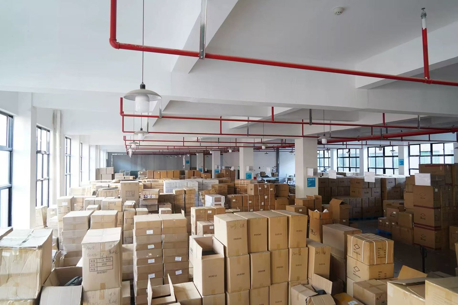 Warehouse prepared for distributor and importer supply